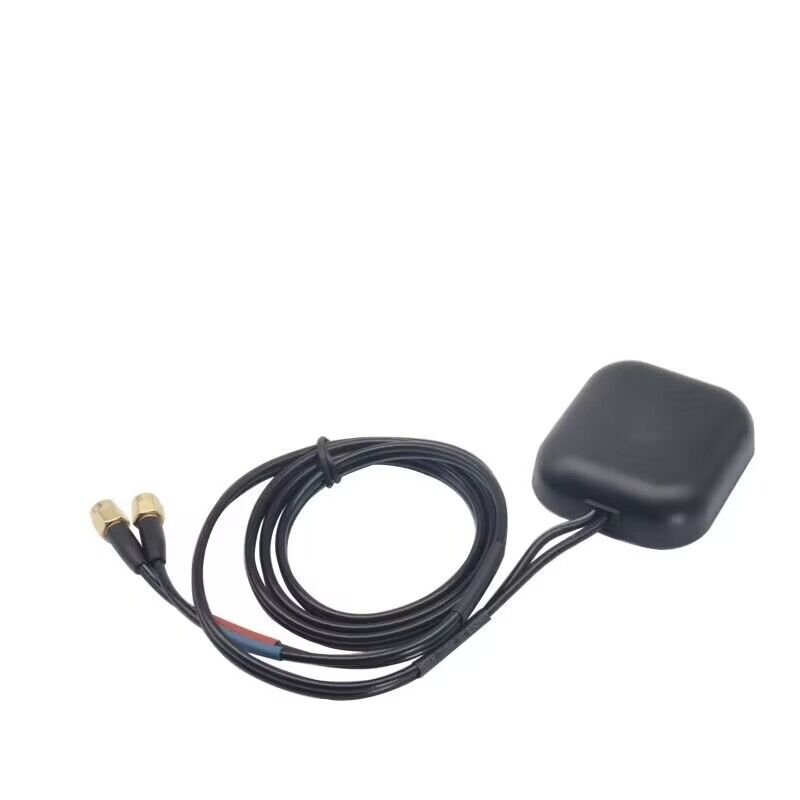 GPS Beidou +4G Active Car-Borne Navigation Antenna SMA Connector 3 Meters Satellites Positioning Satellite Antenna Communication