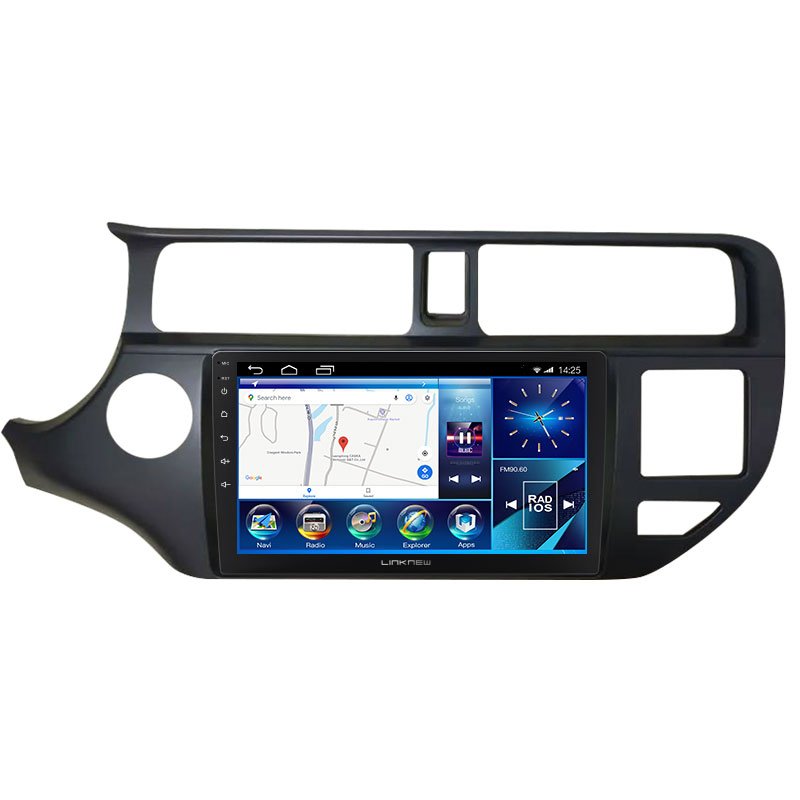LINKNEW Touch Screen DVD Radio GPS Navigation Android Car System Video Audio Multimedia Player for Kia RIO 4 K3 2012-2014