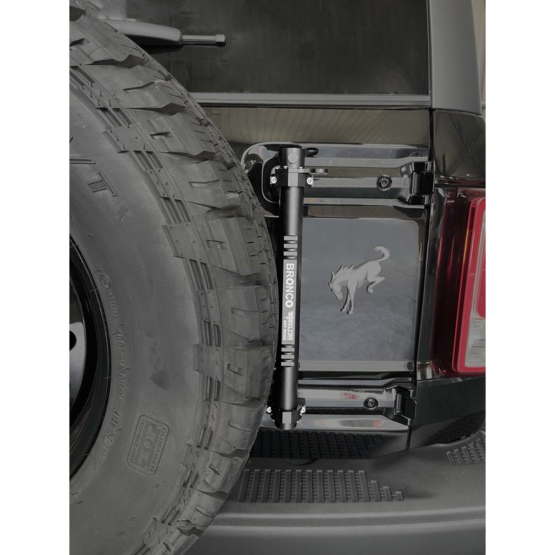2-in-1 Flag Pole Holder Flexible Design Enhances for Bronco Off-Road Experience