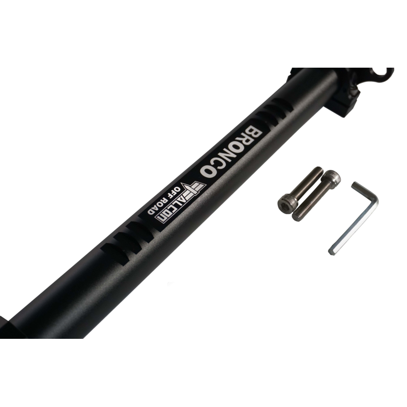 2-in-1 Flag Pole Holder Flexible Design Enhances for Bronco Off-Road Experience