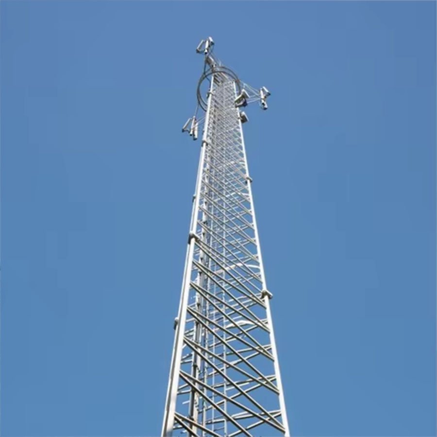 New Style Hot Selling Advanced Urban Durable Galvanized Steel Pole Structure Communication Lift antenna Tower