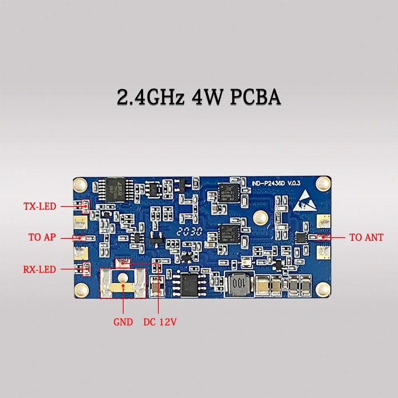 2.4GHz 4W Signal Booster Antenna Range Extender With Accessories for Drones Mavic