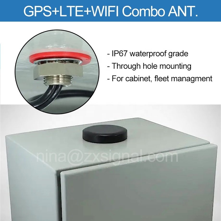 GPS BD Antenna GNSS L1 L5 External Car GPS Receiver SMA BNC TNC Magnetic 3m Cable ABS High Gain Antenna