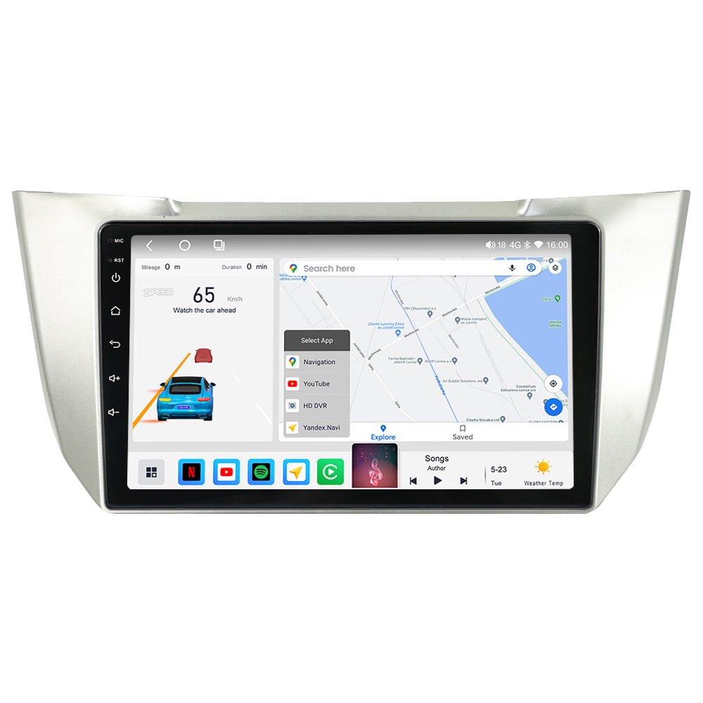MEKEDE M6 PRO 3D Android Car Stereo System GPS BT for Lexus RX300 RX330 RX350 RX400H 2003-2009 BT GPS Navigation Cooling Fan