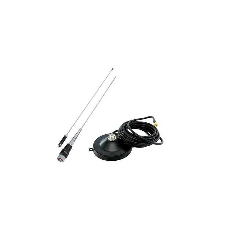 433MHz Car Mobile Antenna With Magnetic Mount For Communication Radios Omni Whip UHF Radio Antenna