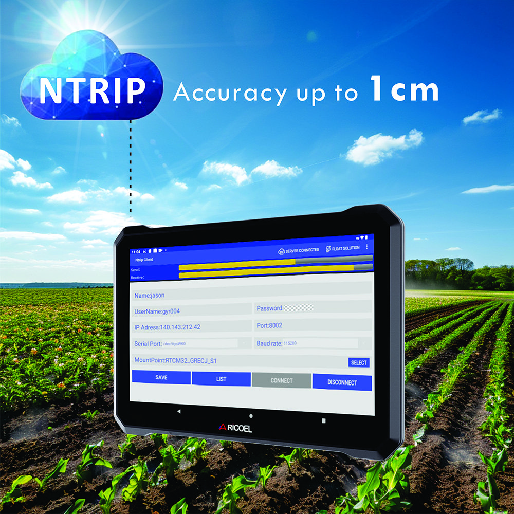 Factory Direct Best Spraying 10-inch Waterproof IP67 Android Guidance System Tractor GPS