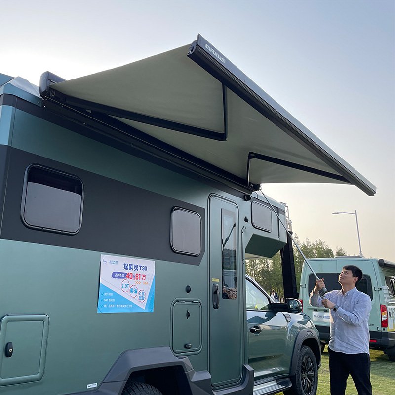 Wareda Rv Trailer Awning Camping Van Motorhome Camper Conversion Rv Parts & Accessories Motorized