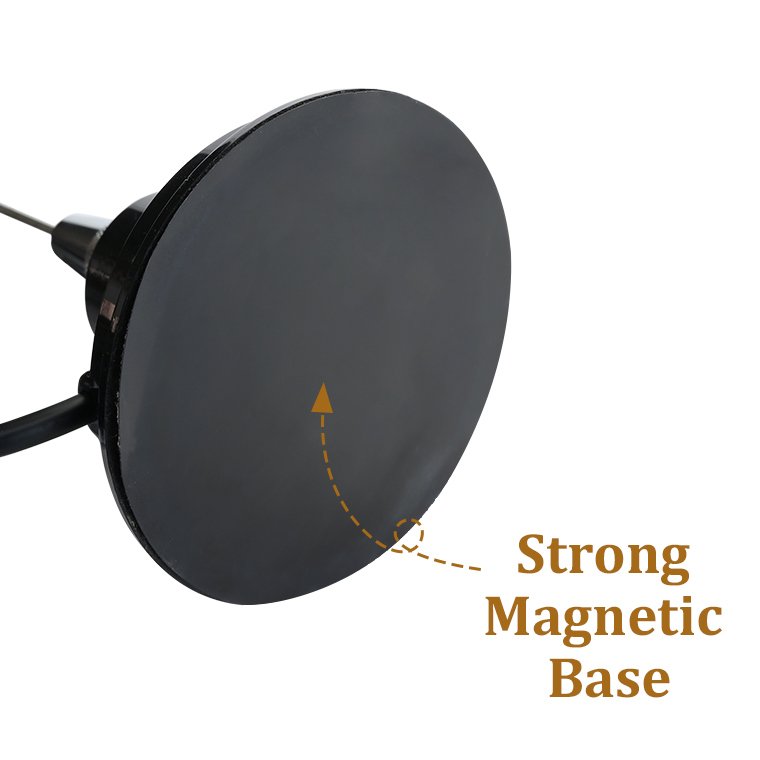 27 Mhz Flexible Stainless Steel Magnet Mount Car Trucker CB Mobile Antenna