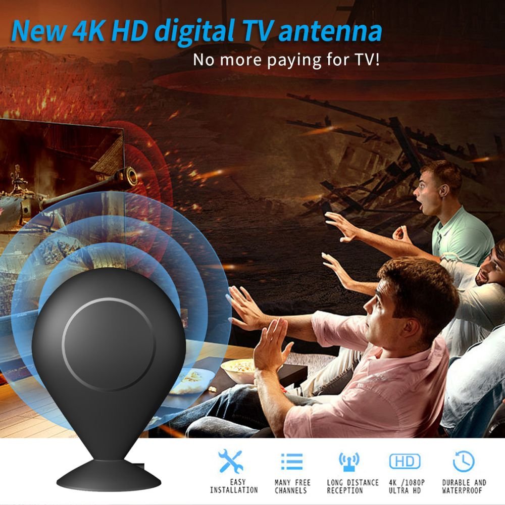 New Selling Smart Best Antenna TV Indoor Outdoor Digital Car TV Antenna WiFi TV Booster Antenna
