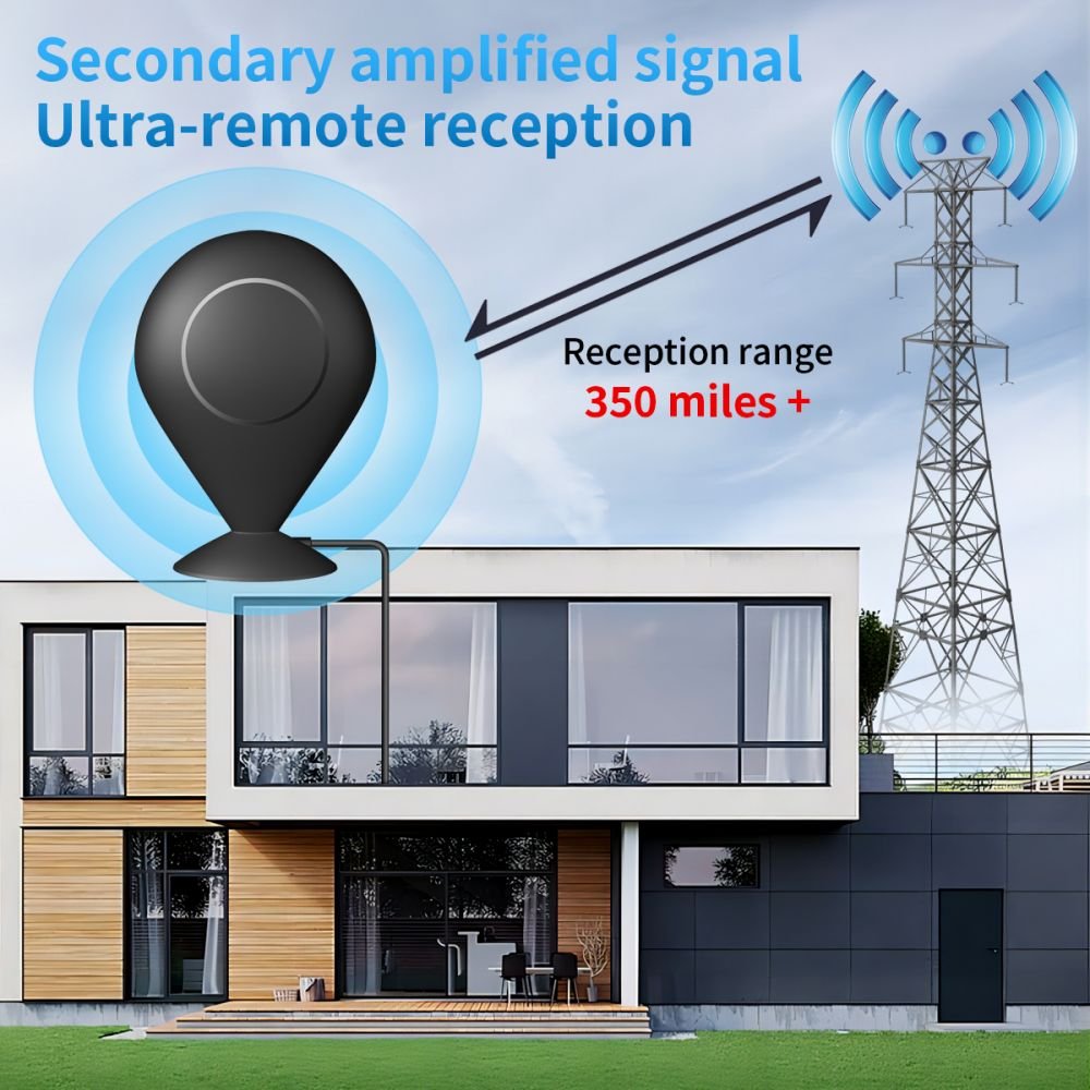 New Selling Smart Best Antenna TV Indoor Outdoor Digital Car TV Antenna WiFi TV Booster Antenna