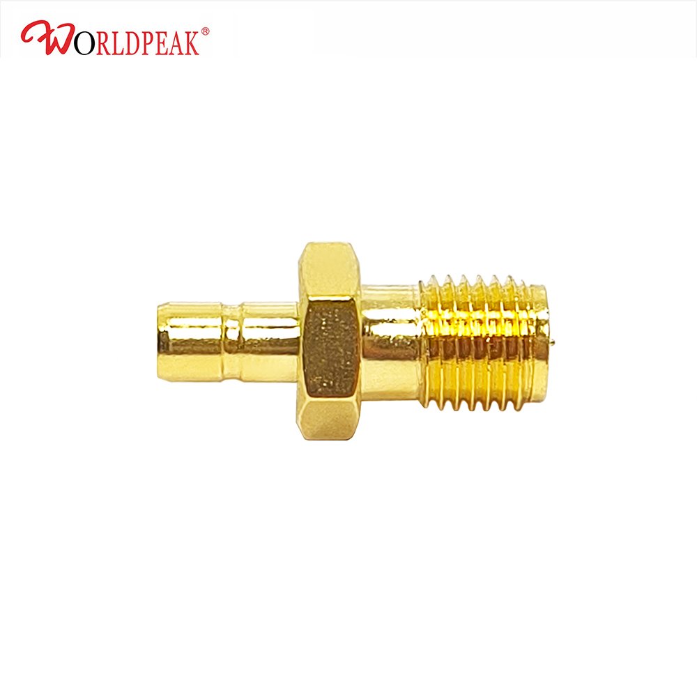 Reverse Polarity RP SMA Female to SMB Male Connector RF Coax Coaxial Adapter for DAB Car Aerial Antenna Audio Router