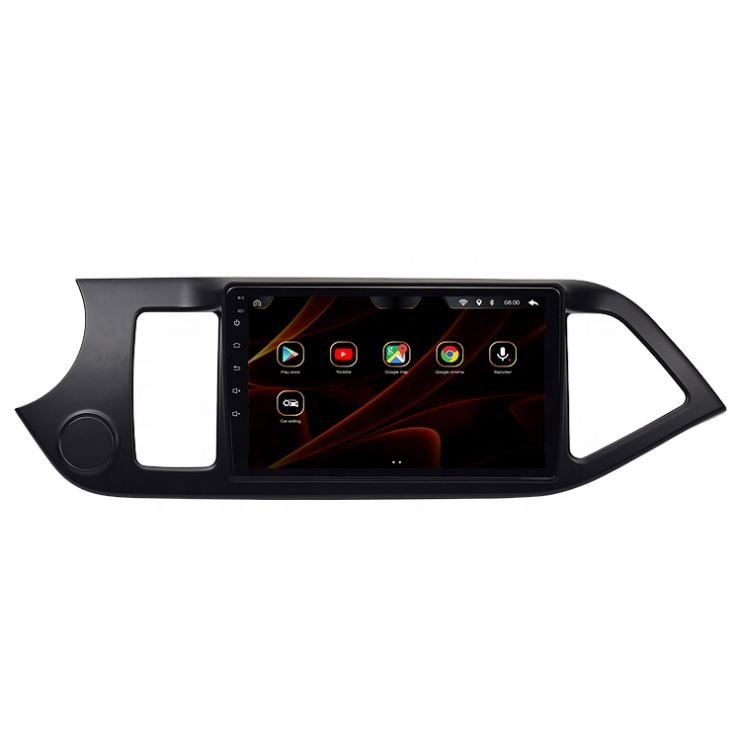 9' Android for Kia Picanto Morning 2012-2015 Multimedia Stereo Car DVD Player Navigation GPS Video Radio IPS Playstore Wireless