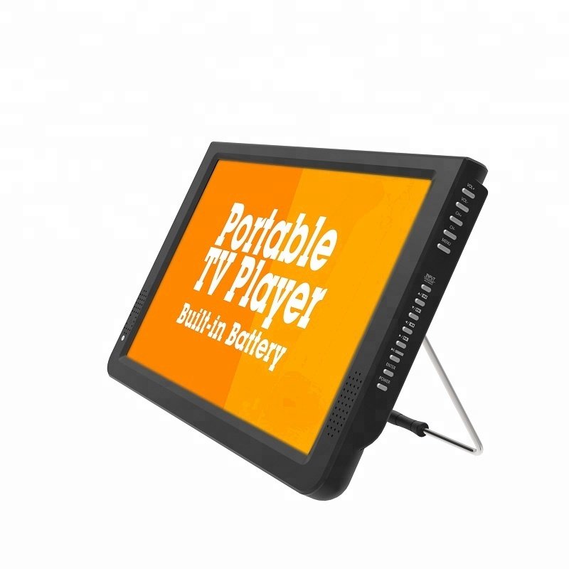 Leadstar Portable Digital TV 12inch TFT LCD LED 12V Power Built Backup Battery Car TV
