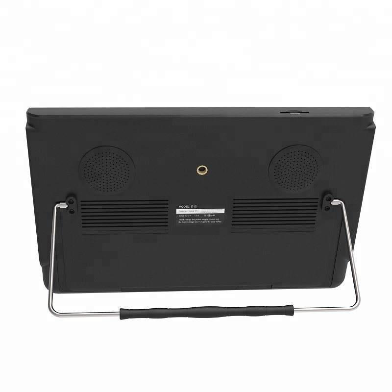 Leadstar Portable Digital TV 12inch TFT LCD LED 12V Power Built Backup Battery Car TV