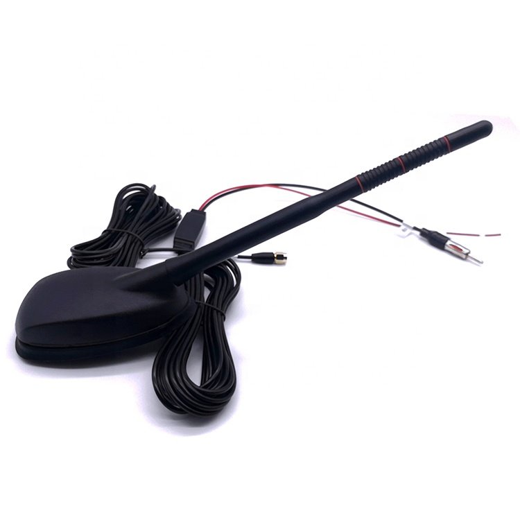 Multi-functional Car Antenna Combination Gps+fm/am+dab On-board Radio Amplifier Antenna