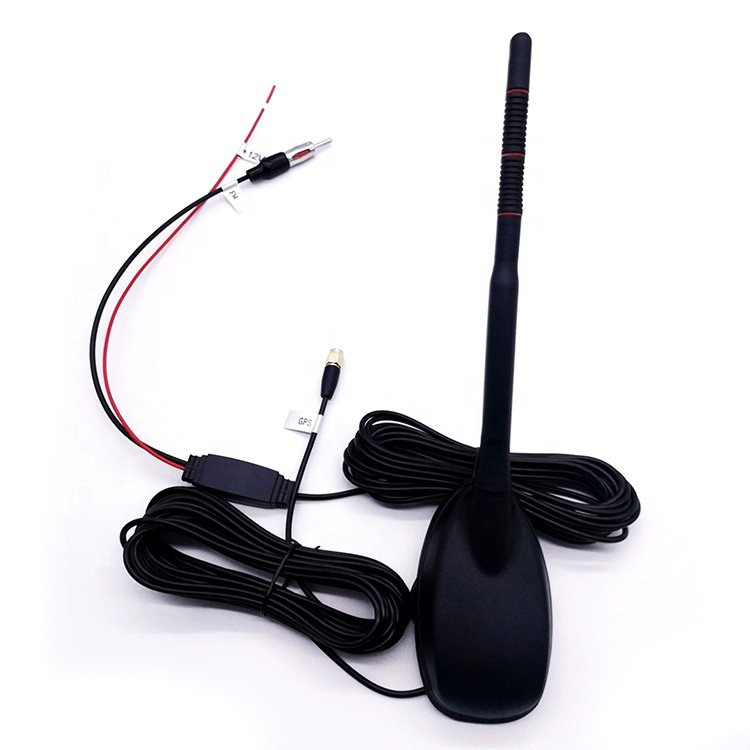 Multi-functional Car Antenna Combination Gps+fm/am+dab On-board Radio Amplifier Antenna