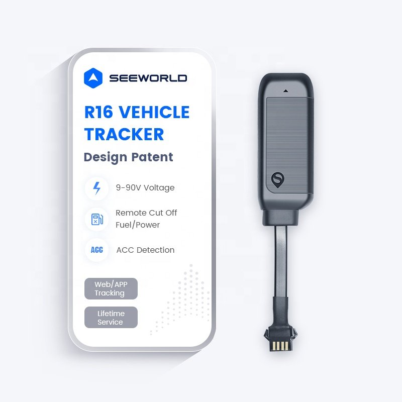 Waterproof GPS Tracker Remote Engine Stop Car Motorcycle Locator R16