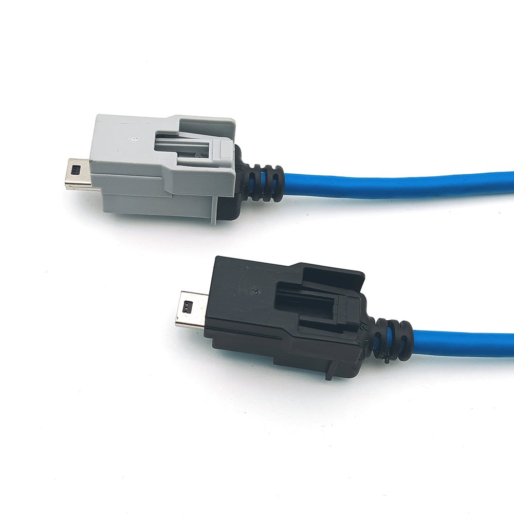 Car Automotive USB Data Cable HSL Connector Jack Mini USB Plug for GM Original Equipment fits 2020 Chevrolet Trax
