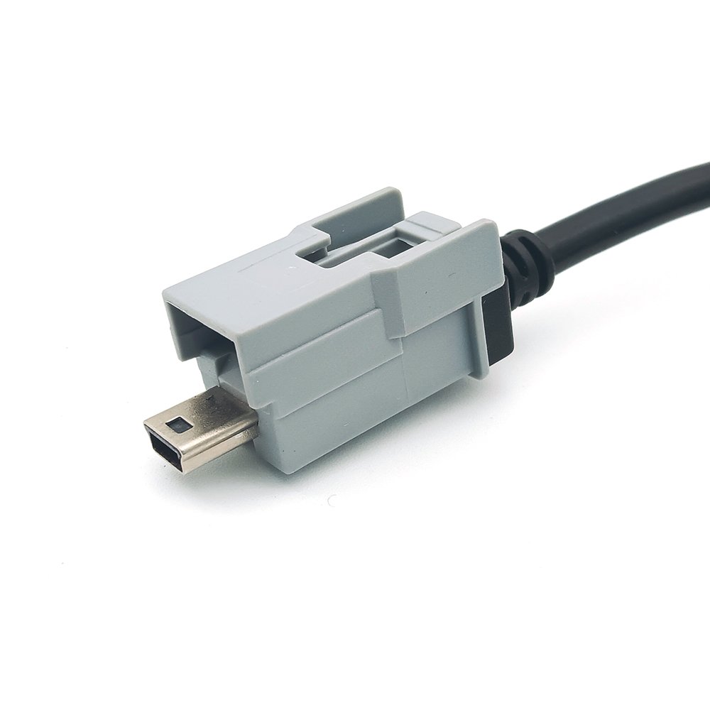 Car Automotive USB Data Cable HSL Connector Jack Mini USB Plug for GM Original Equipment fits 2020 Chevrolet Trax