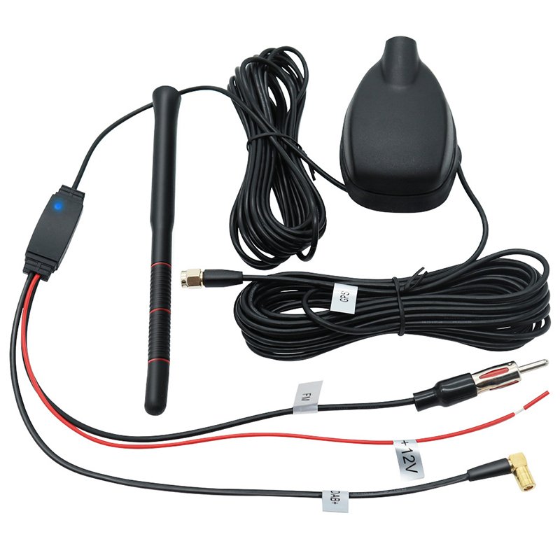 High Quality High Gain 20dB GPS FM AM DAB Automotive Antenna Tape Amplifier Radio Vehicle Roof Antenna