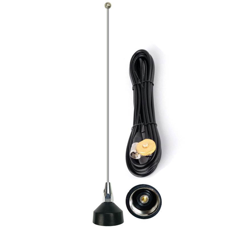 Antenna VHF 136-174 MHz NMO Mount Antenna For Mobile Bus Car Radio Communication Antenna