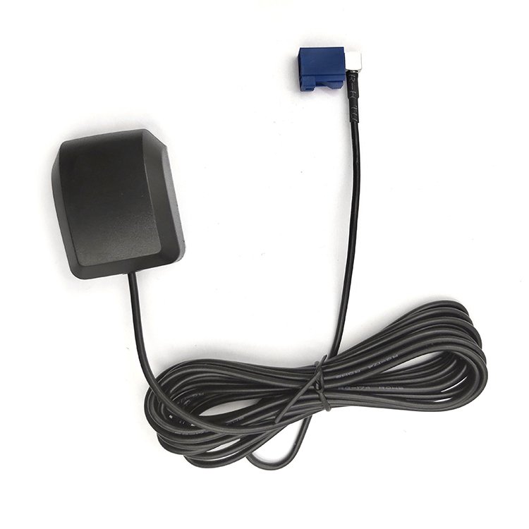 HX ANTENNA 50*38mm Vehicle Waterproof Active GPS/GLONASS Tracker External Navigation Car Antena GPS Antenna With FAKRA Connector
