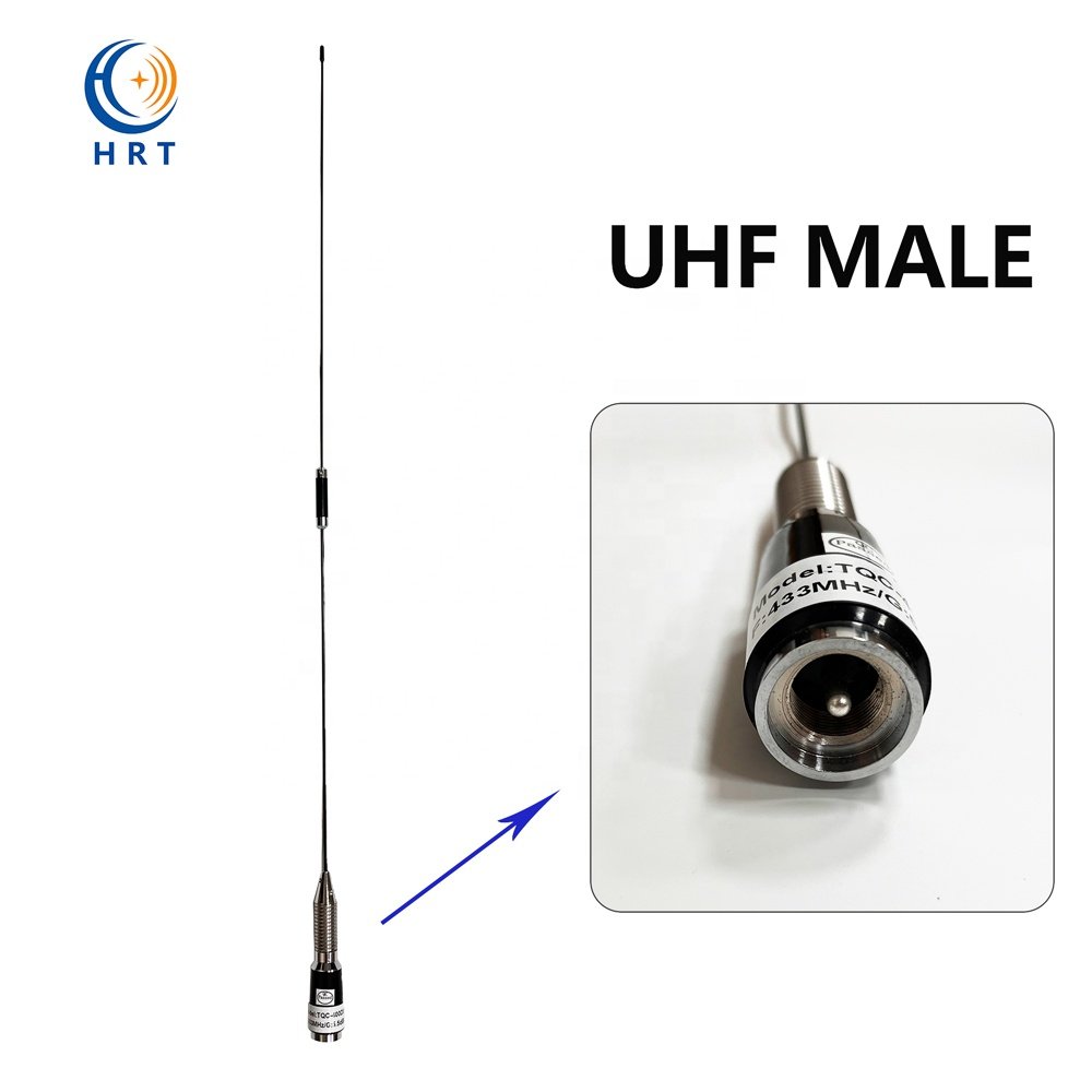 144/433MHz VHF/UHF high gain 3.5dbi/5.5dbi mobile car radio antenne with large magnetic base