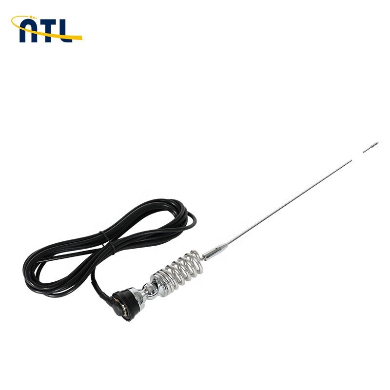 Supper Quality Strong Spring VHF 136mhz to 174mhz Antenna Mobile antenna whip 5/8 w Wave Mobile Antenna