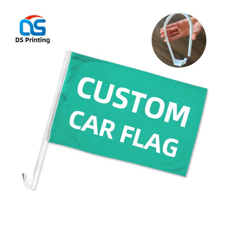 Factory Custom Advertising Hanging Marokko Car Antenna Twingo Decal Flags Polecar Flag Wholesale Bulk German Flag Car Window