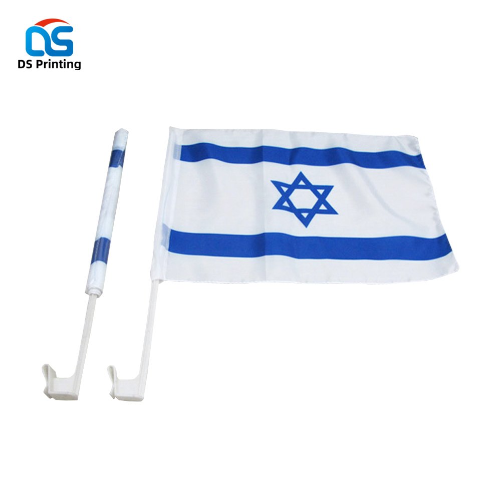 Factory Custom Advertising Hanging Marokko Car Antenna Twingo Decal Flags Polecar Flag Wholesale Bulk German Flag Car Window