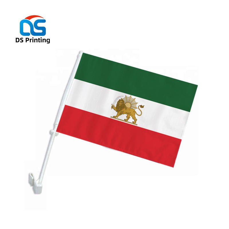 Factory Custom Advertising Hanging Marokko Car Antenna Twingo Decal Flags Polecar Flag Wholesale Bulk German Flag Car Window