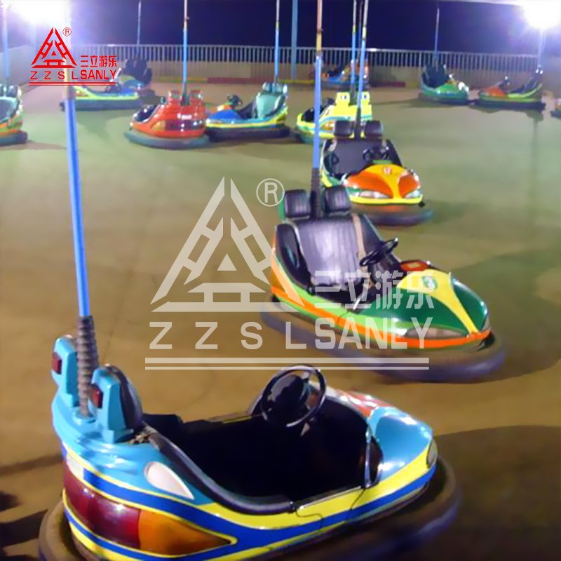 Outdoor Indoor Bump Car Manege Forain Enfants Theme Park Attraction Equipement Sky Net Bumper Car Amusement Park Rides for Sale