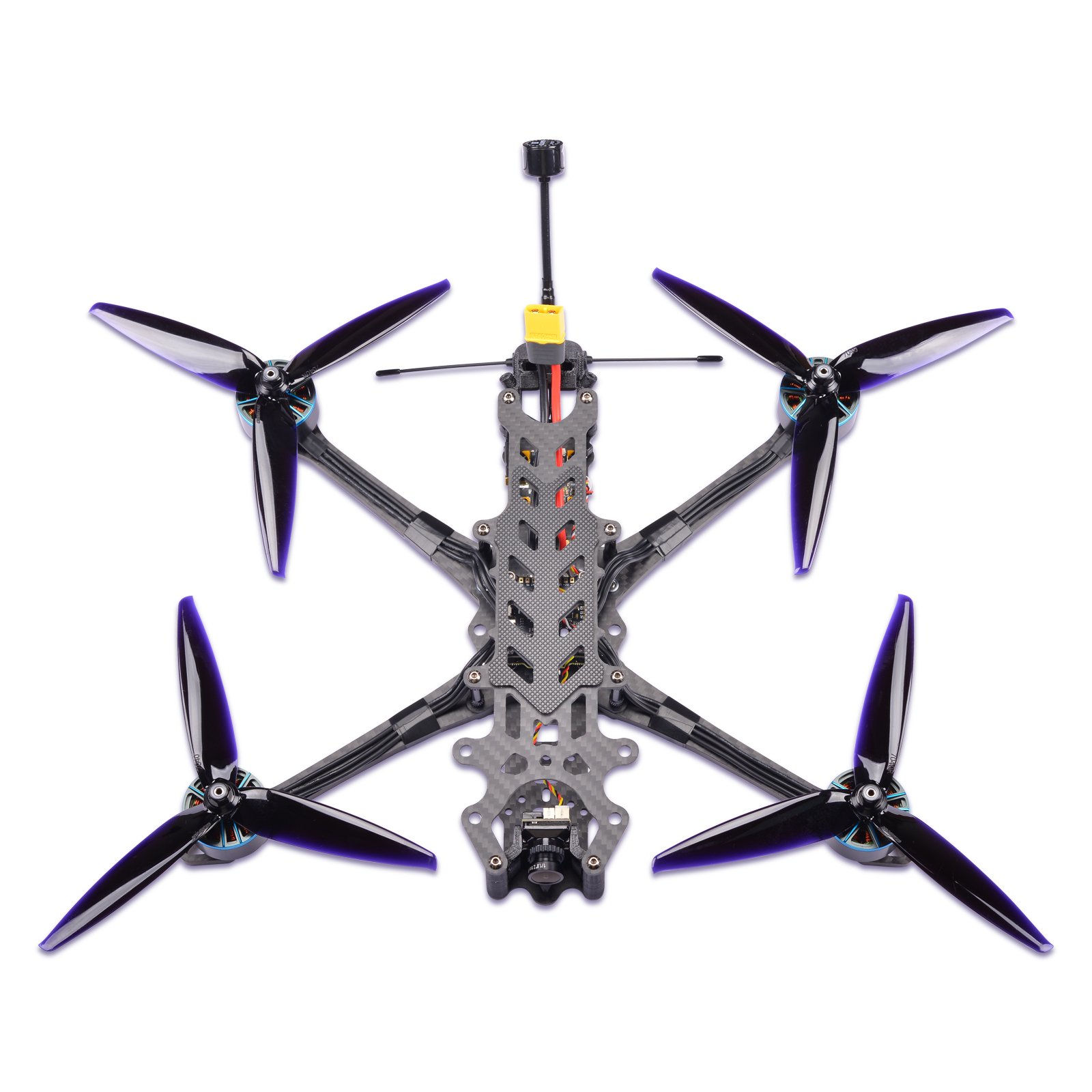 UFlight Piranha 7 Inch Professional Long Range Fpv Drone Racing Drone BNF PNP RTF with Analog Video Transmission UAV