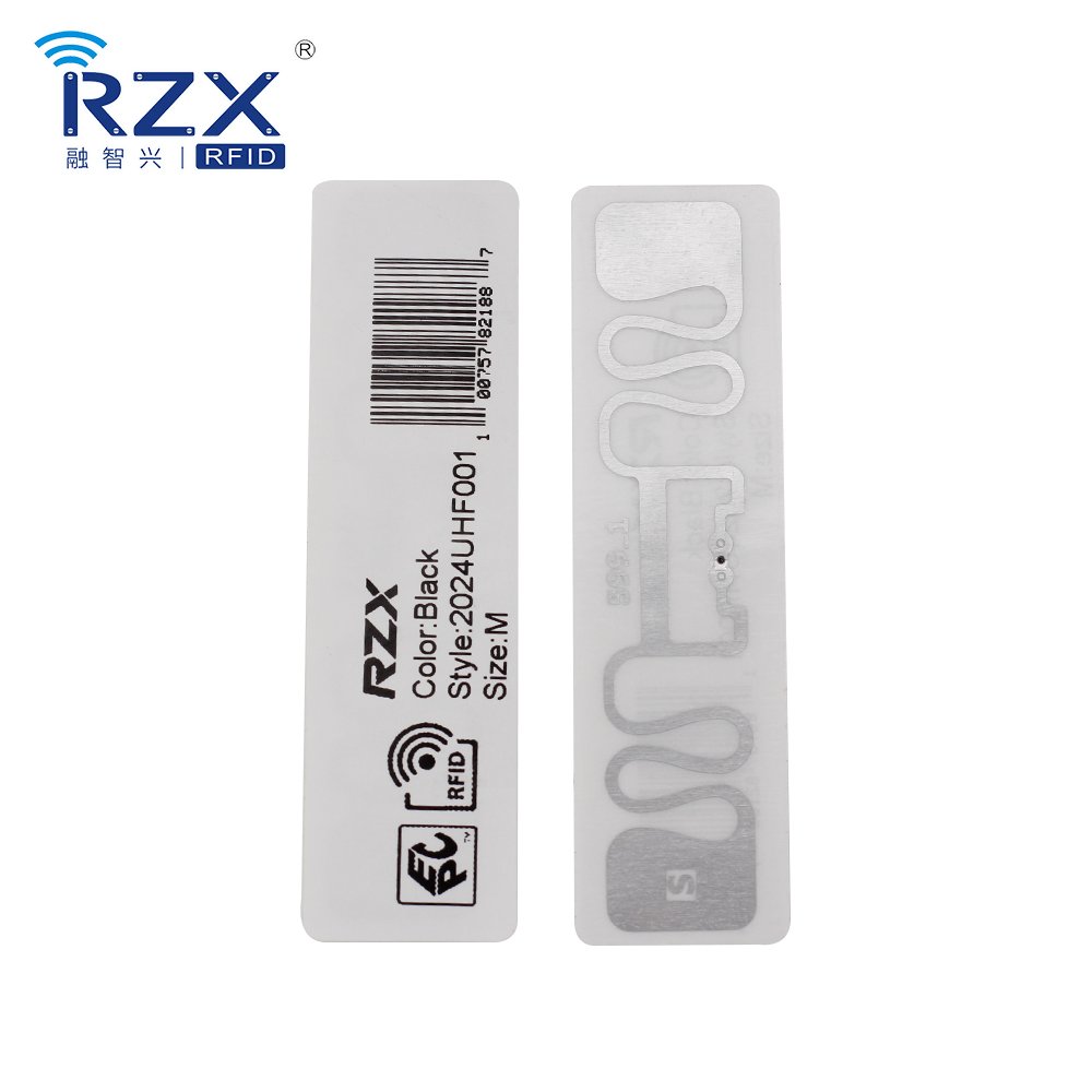 RFID Retail Garment Tracking RZX UHF Tags EPC M730 RFID Stickers for Supermarket Item Inventory Management