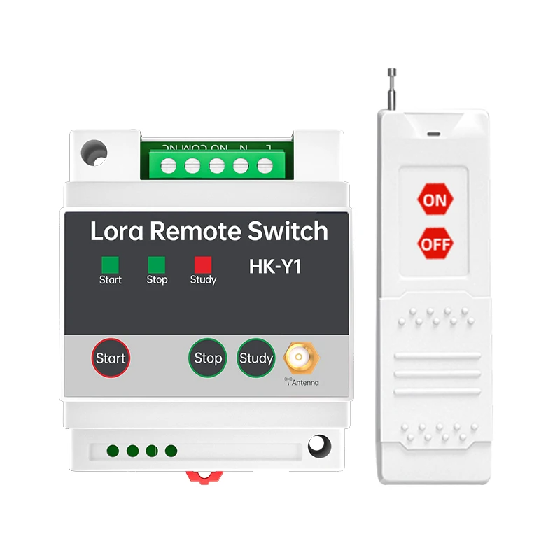 Wireless Remote Control Switch DC 12V24V48V72V Remote Control Smart Water Pump Car Battery Power-off Relay HK-Y1