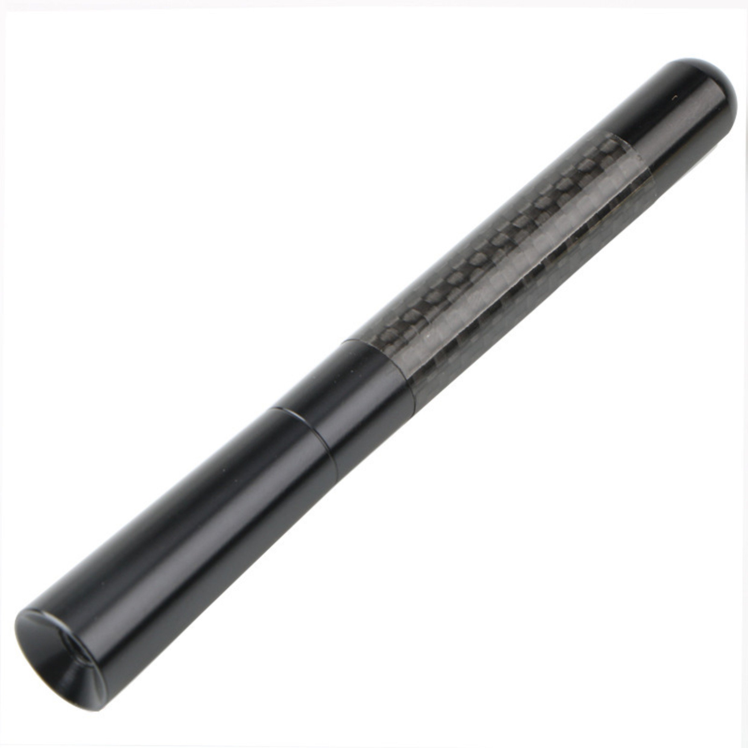 12cm Car Tuning Antenna Aluminum and Carbon Fiber Five Colors Decoration Kits Long Size with Fittings