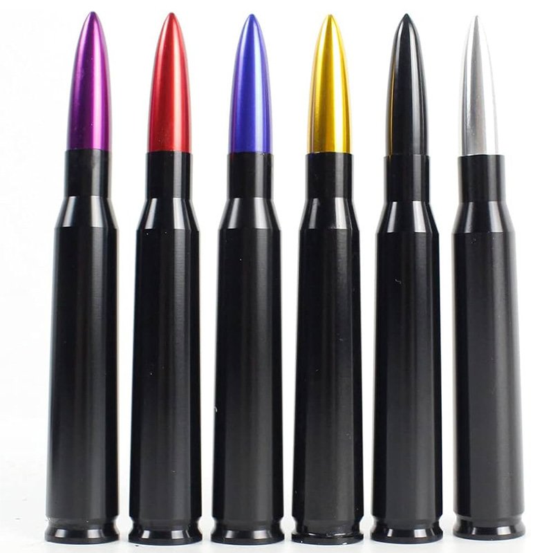 Car Accessories 14CM Styling Universal Auto Antenna Bullet shape Roof Modified Decoration Antenna Replacement for Car Antenna