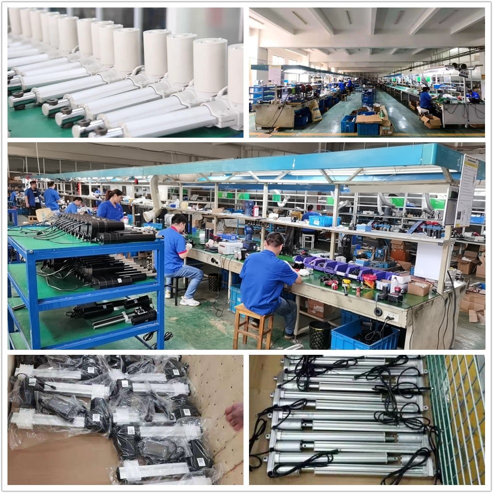 IP66 Solar Push Rod Satellite Antenna Heavy-duty 12000N 1.2T Heavy-duty Industrial Linear Actuator