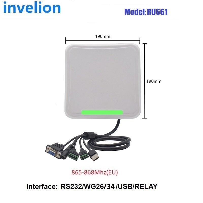 Invelion Car Parking System 10m Reading Range Uhf Rfid Reader
