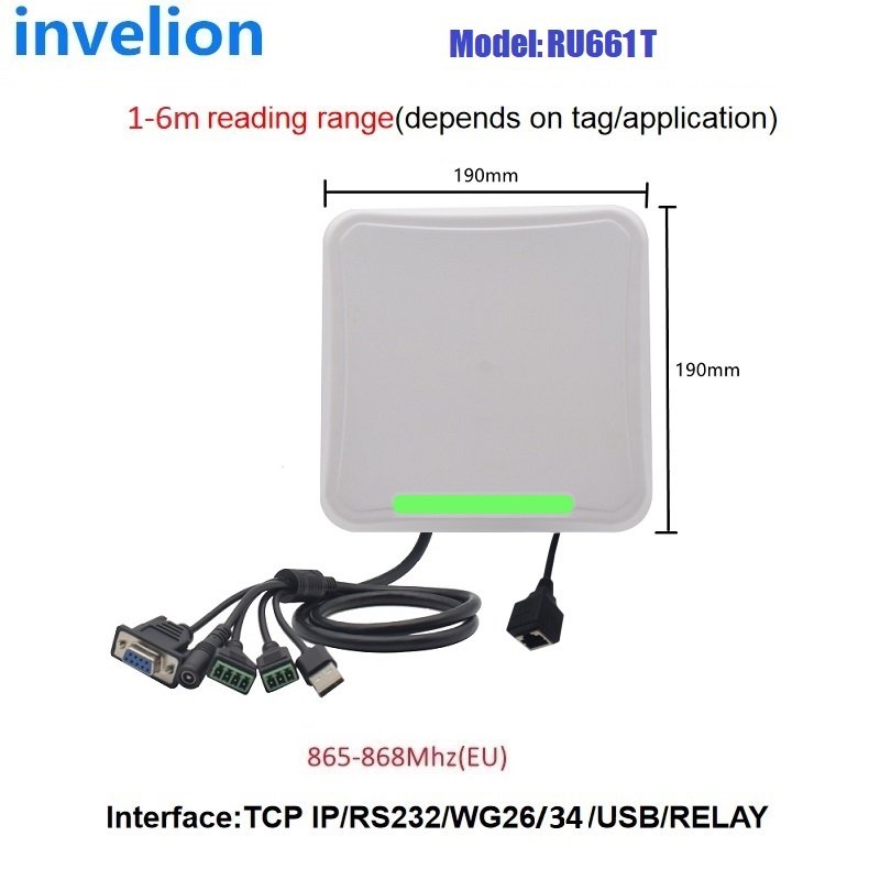 Invelion Car Parking System 10m Reading Range Uhf Rfid Reader