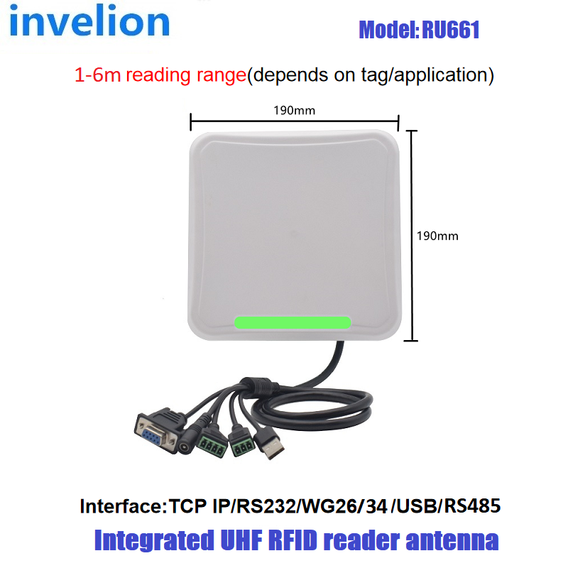 Invelion Car Parking System 10m Reading Range Uhf Rfid Reader