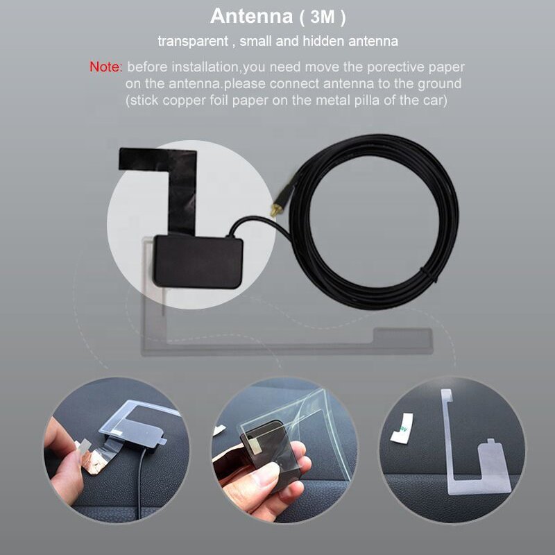 2024 Top Seller in EU Digital DAB+ Car Radio Box Receiver DB03 USB Adapter DAB Antenna Box for Android 5.1 and Above Car Radio