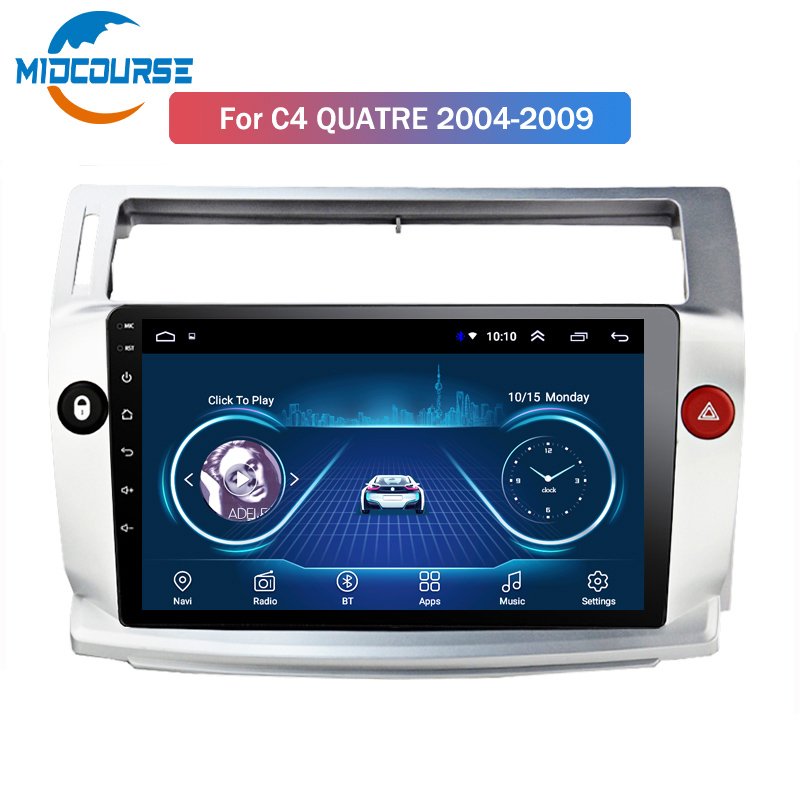 Android 10 Car Radio for Citroen C4 C-Triomphe C-Quatre 2004-2009 Car Dvd Gps Navigation Multimedia Player(20f4c4e0)