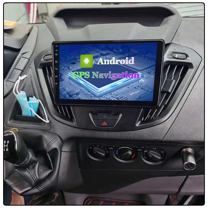 Car Multimedia Player for Ford Transit Tourneo Custom 2016-2020 Android 10 Radio Stereo Screen Wifi GPS Navigation System