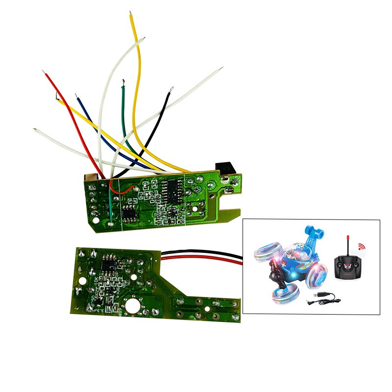 KY Customized toy pcba pcb board Four-way remote control stunt Rollover car electronics circuit board for supplier