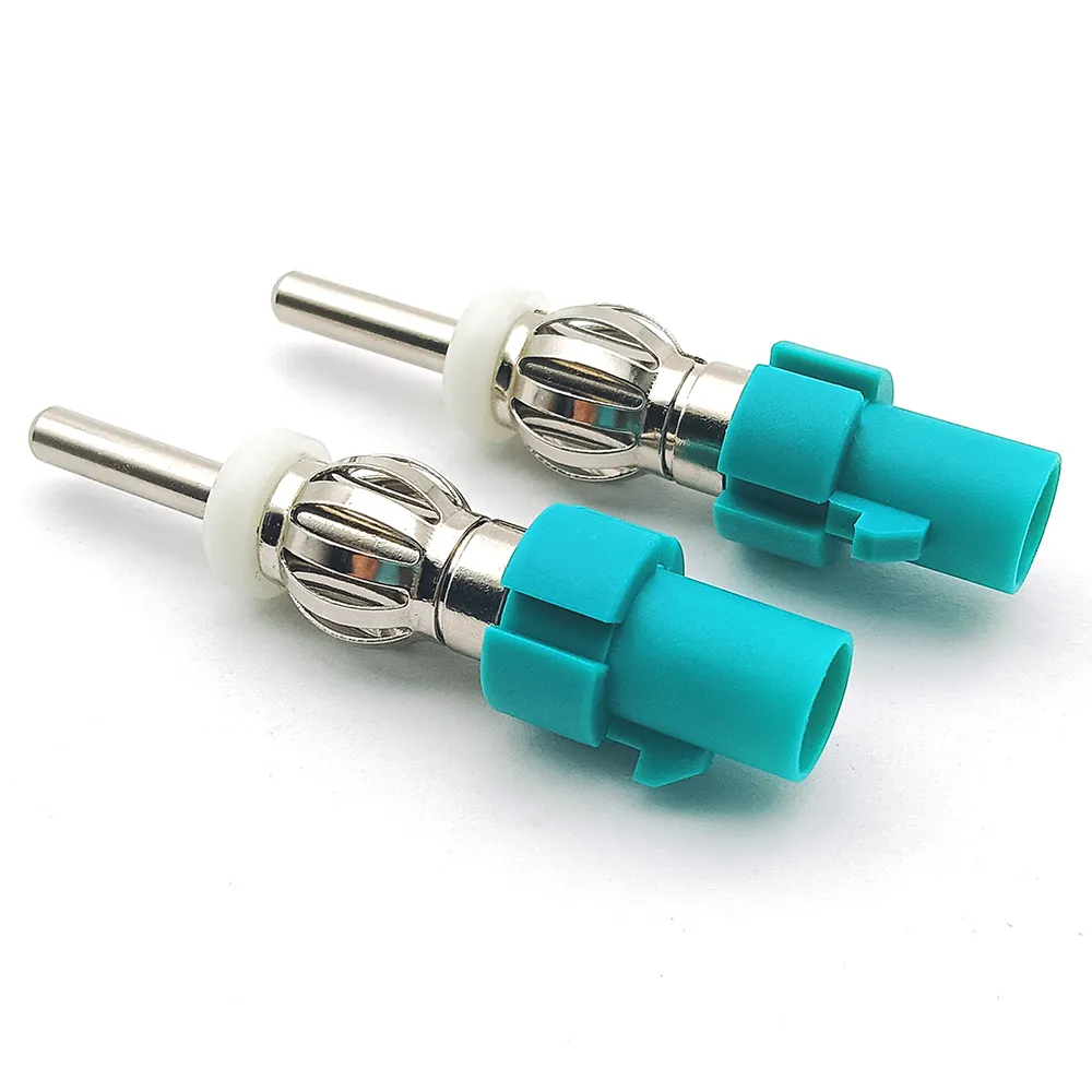 Universal Fakra Z Male to Motoro-la DIN Plug Car Antenna Adapter Car Stereo FM AM Radio Antenna Connector