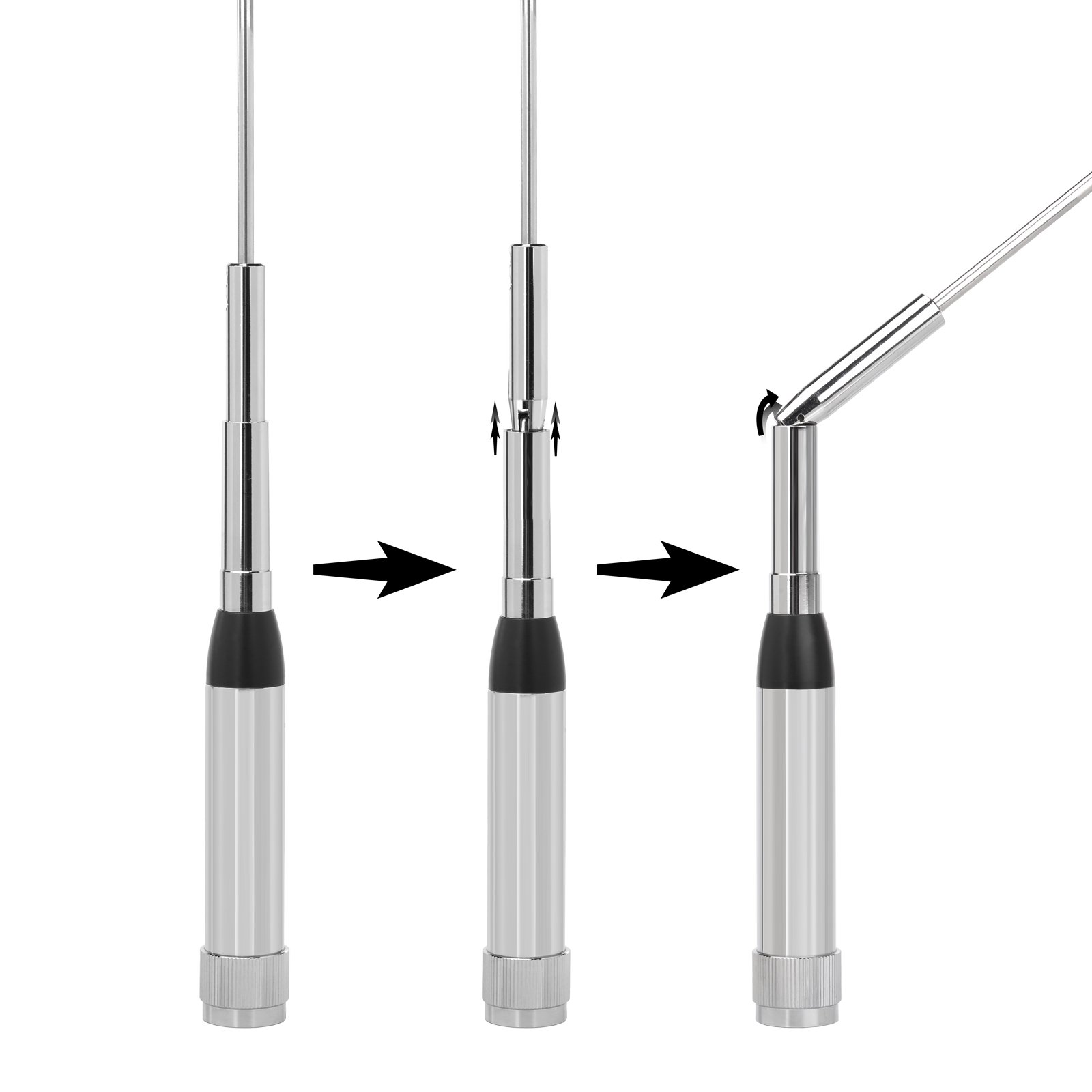 Superbat Vehicle Mounted Quad-Band Antenna Compatible with YAESU FT-7800R,FT-8800R,FT-8900R,TYT TH-9800D,TH-9800 Plus,TH-7900