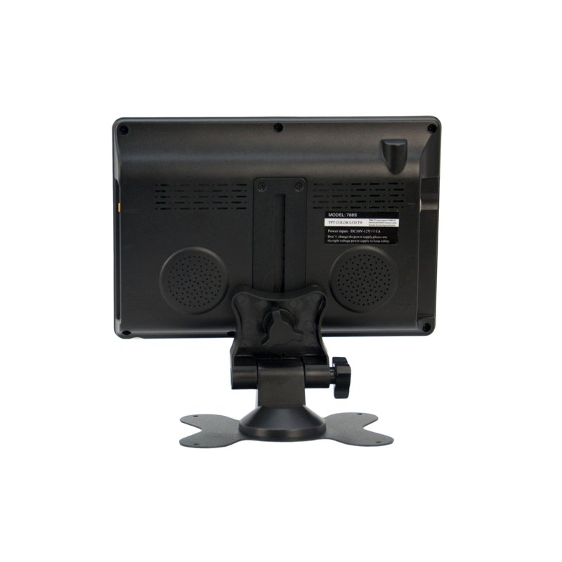 Free Shipping Cheap Price 7inch Analog TV NTSC PAL SECAM Monitor With USB TF Crad Slot