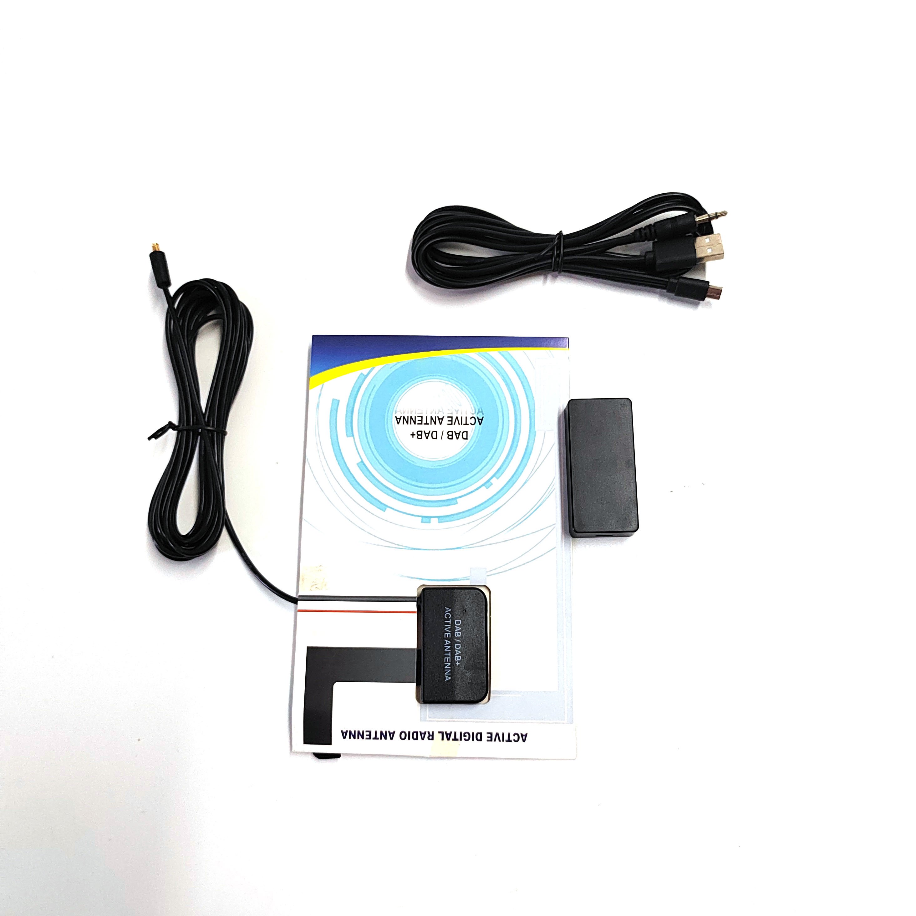 Original Car Upgrade DAB+ Box Digital Broadcast DAB Receiver with DAB Antenna