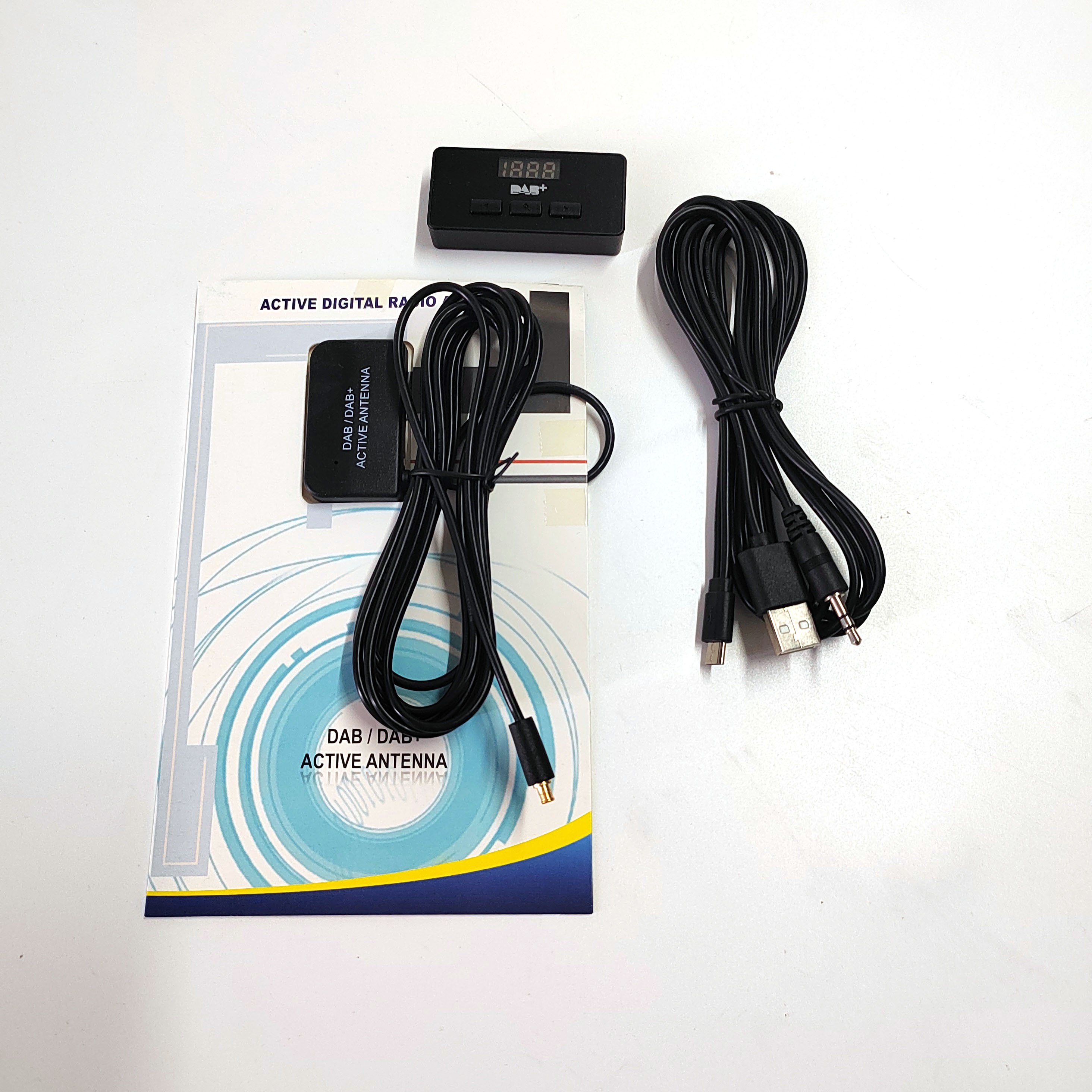 Original Car Upgrade DAB+ Box Digital Broadcast DAB Receiver with DAB Antenna